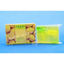 Освежающее мыло с лимоном и базиликом от Vaadi Herbals